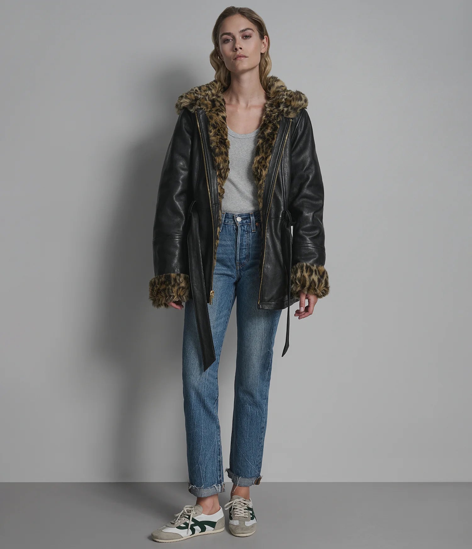 Genevieve Belted Trench Coat