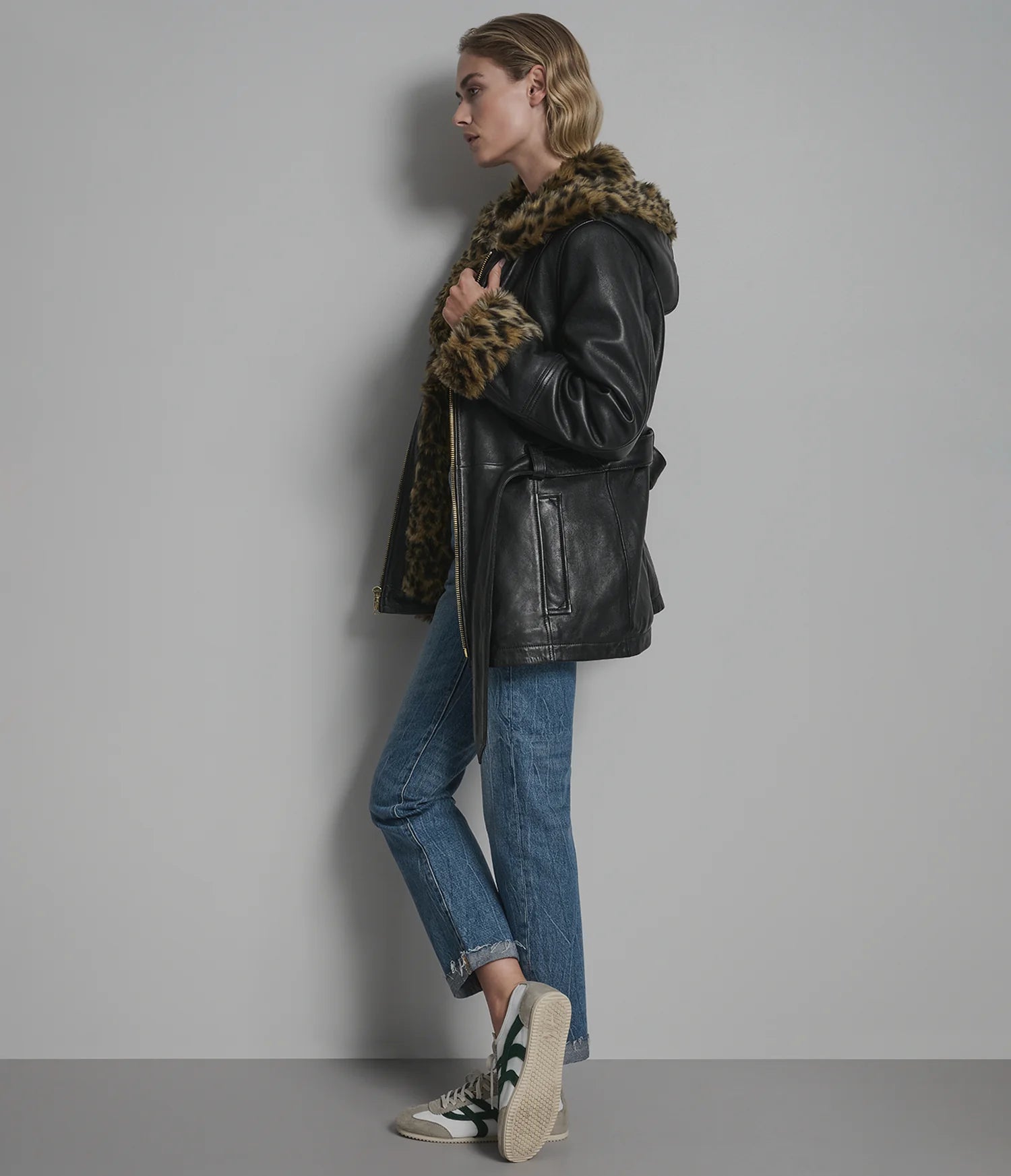 Genevieve Belted Trench Coat