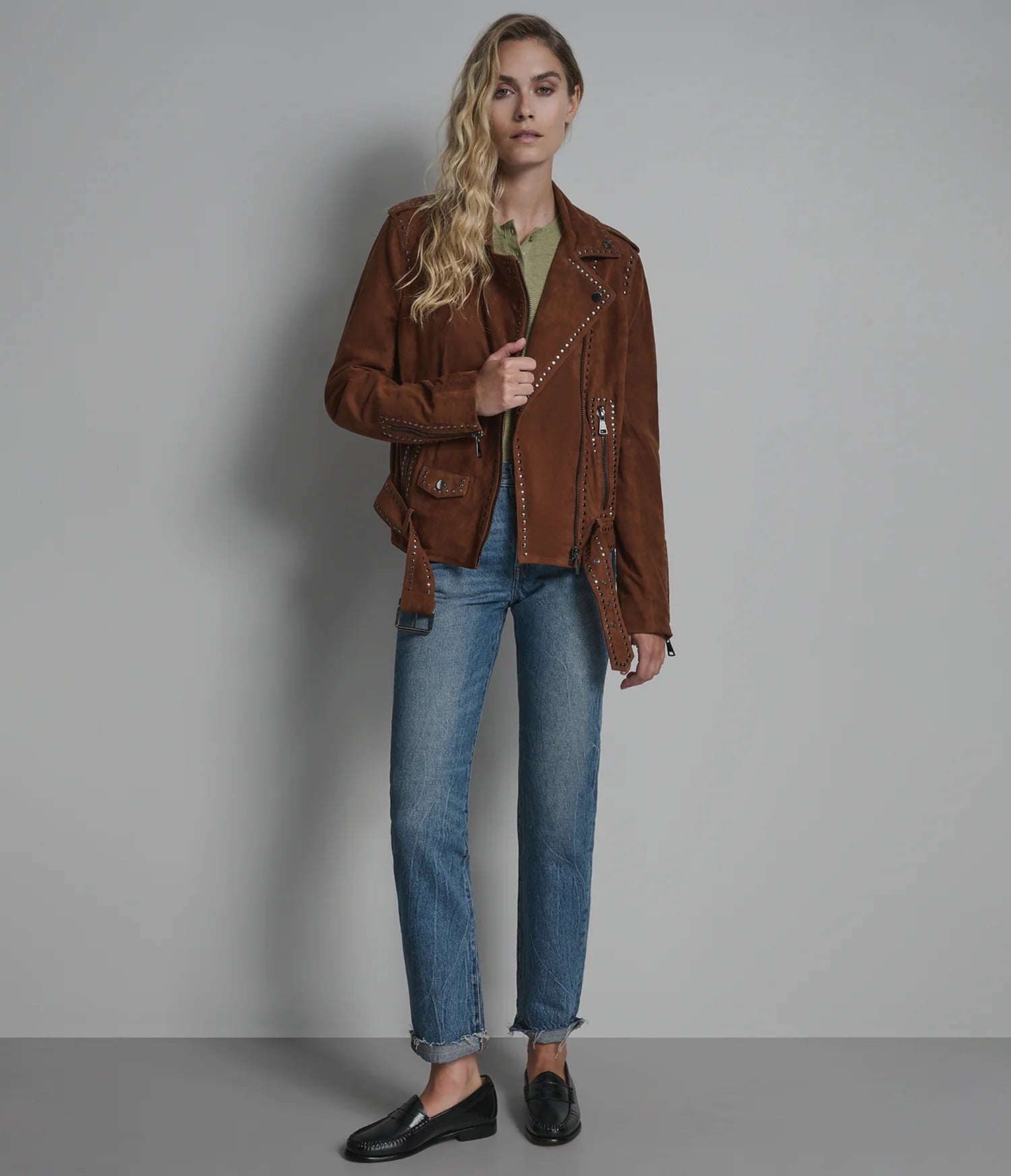 Alani Vintage Suede Jacket