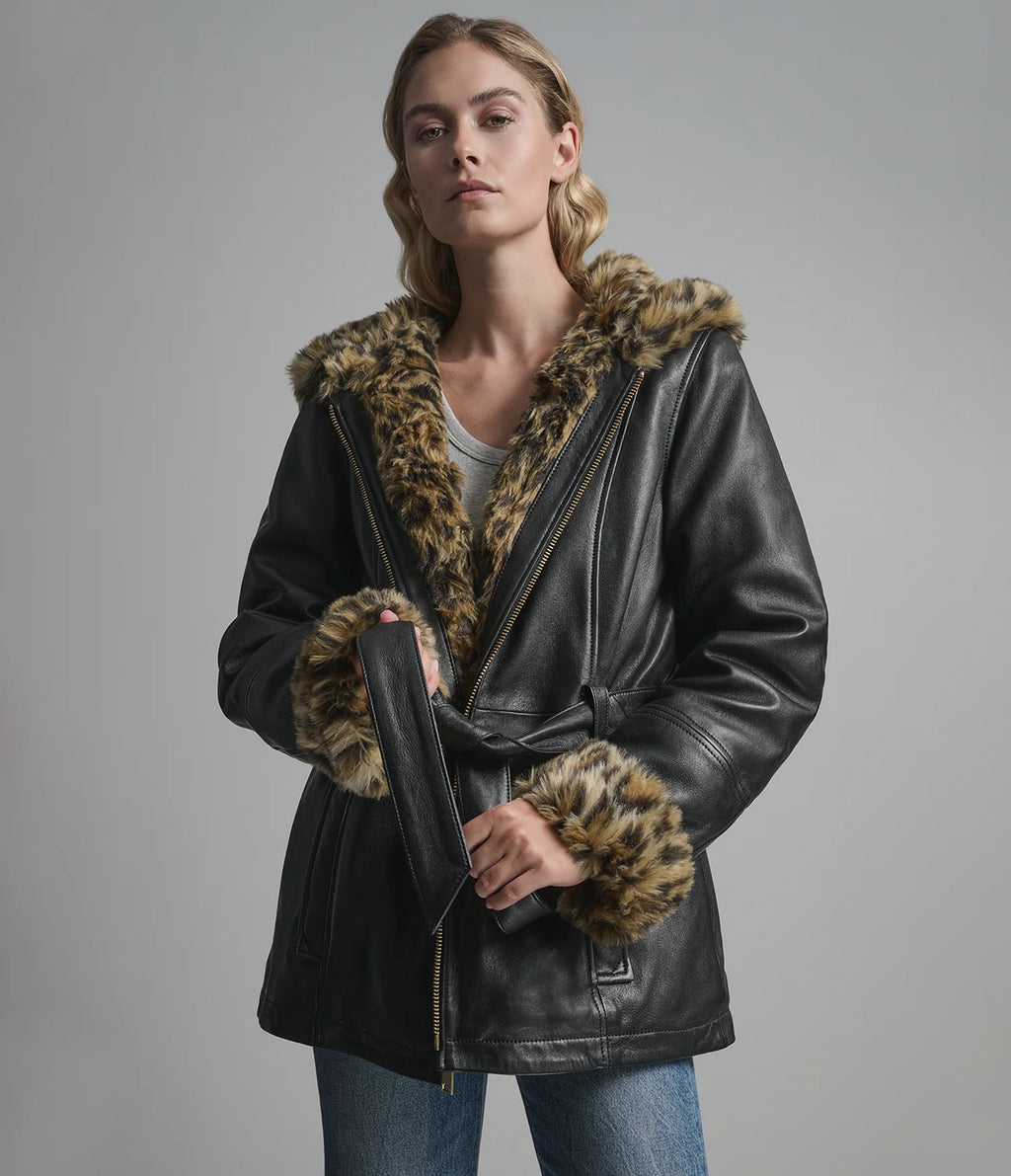 Genevieve Belted Trench Coat