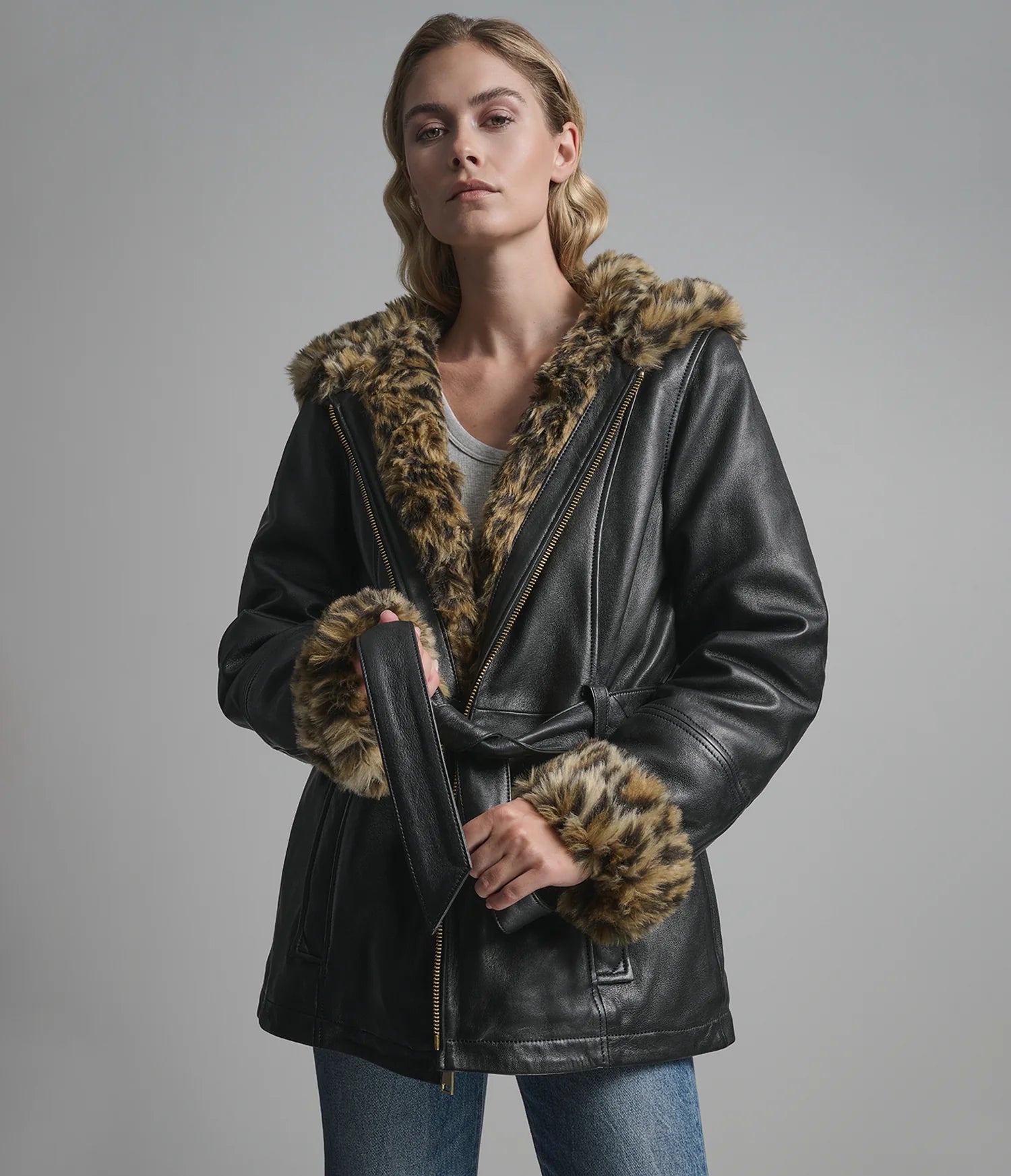 Genevieve Belted Trench Coat