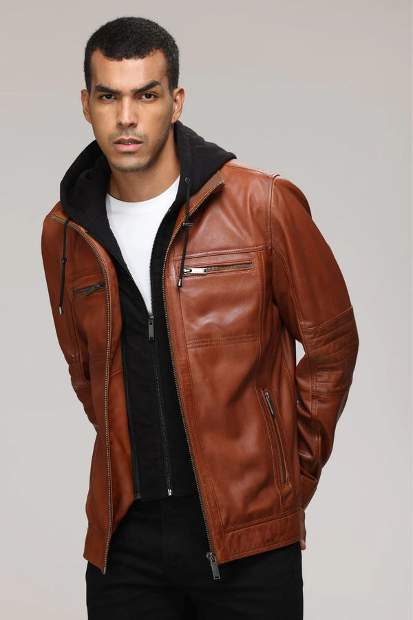 Jaxon Lamb Leather Jacket